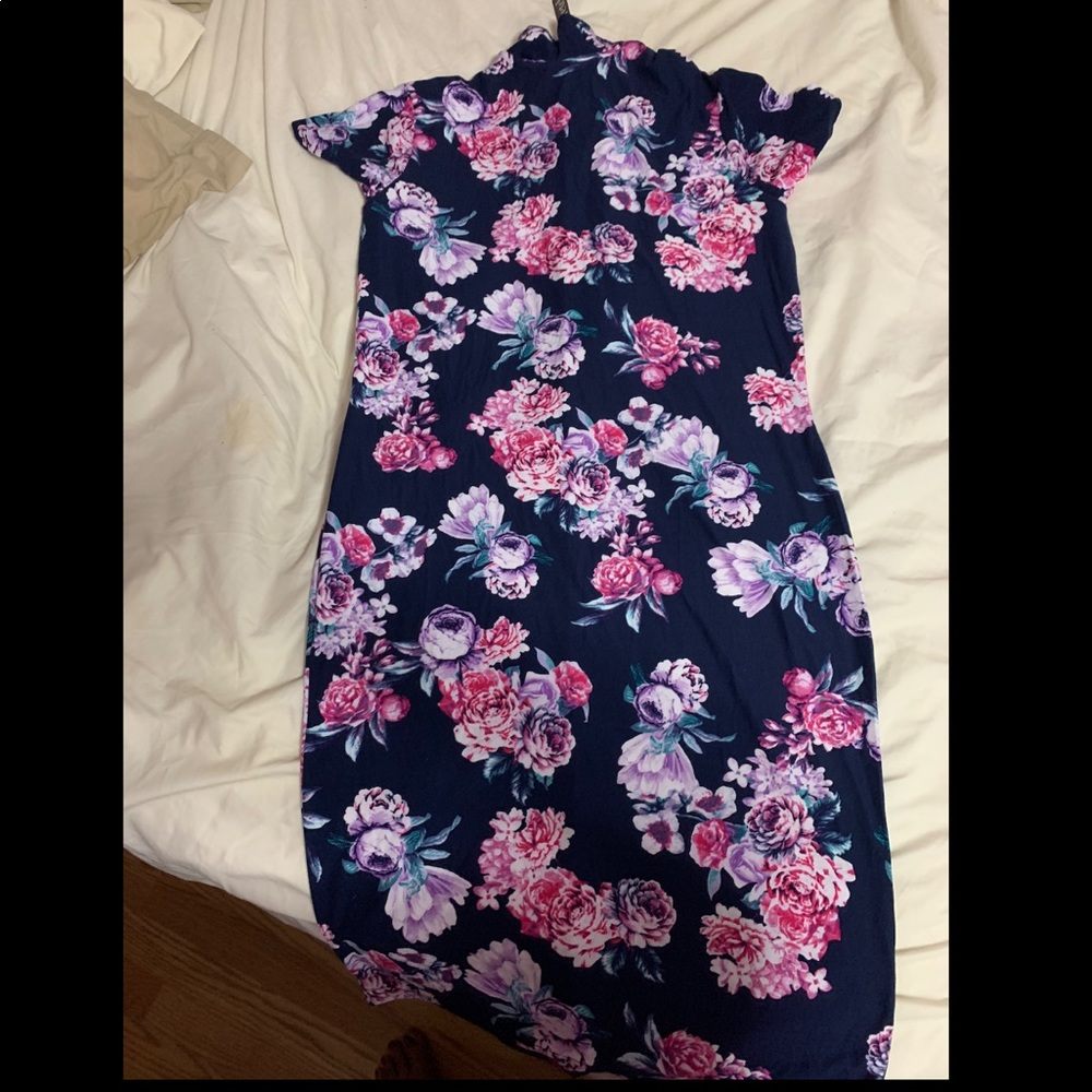 Plus size Flower dress